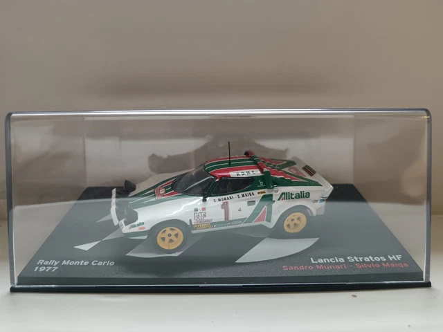 LANCIA STRATOS HF n° 137 RALLYE DE MONTE CARLO 1977 DECAL 1/43e