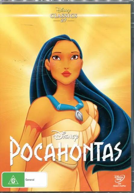 Disney Classics 27 Pocahontas DVD NEW Region 4