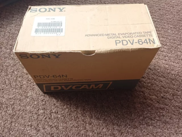 10 X Sony PDV-64N/3 DVCAM BBC Midlands News tapes 3