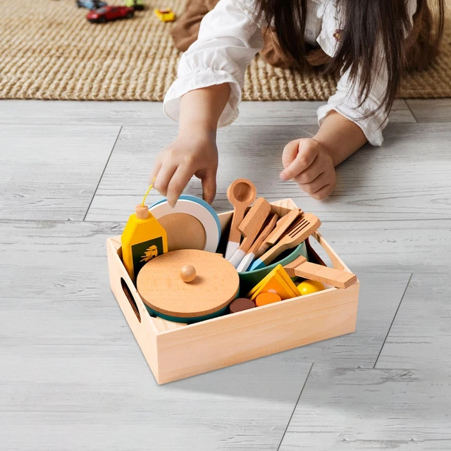 Cuisine casserole Playset réaliste enfants semblant jouer bricolage modèle