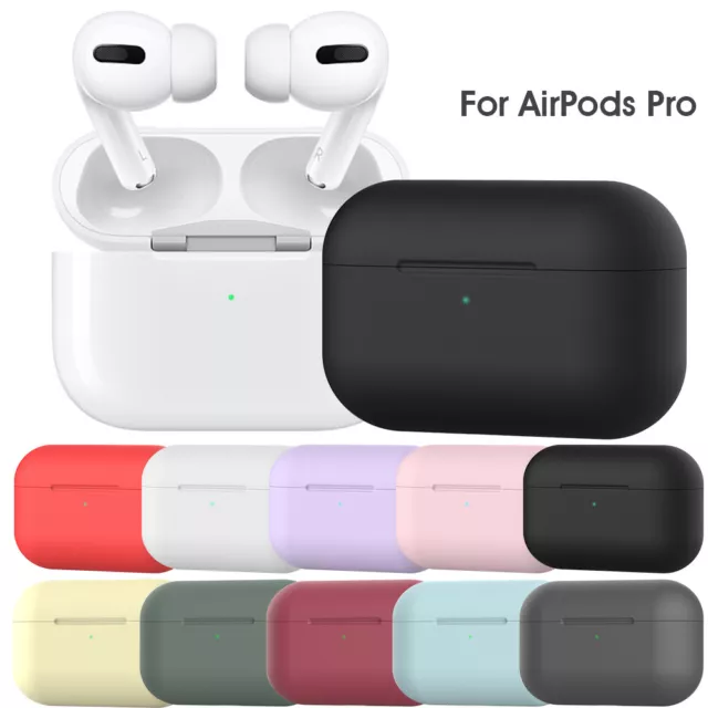 For Apple Airpods Pro Premium Silicone Case Cover Protective Skin New Upgraded