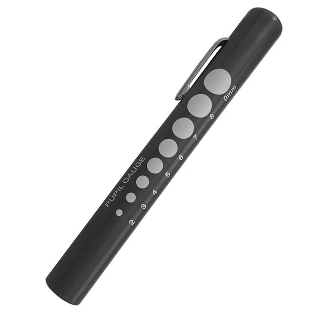 Prestige Medical Pupil Gauge Disposable Penlight 210 Gray