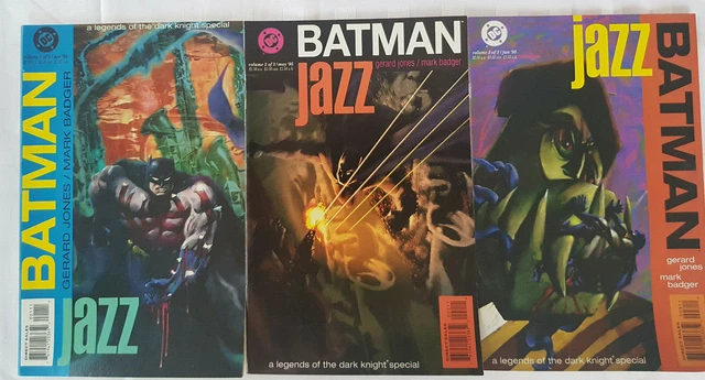 Set Batman Legends of The Dark Knight Special "Jazz"  3 DC Comics 1995