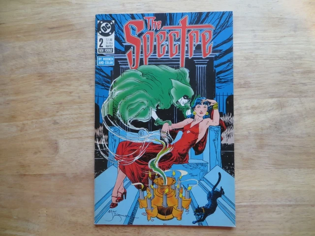 1987 Vintage Dc The Spectre # 2 Gene Colan Art Signed By Mike Kaluta, With Poa