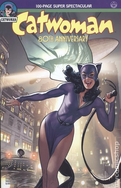 Catwoman 80th Anniversary 100 Page Super Spectacular 1B Hughes 1940s VF 2020