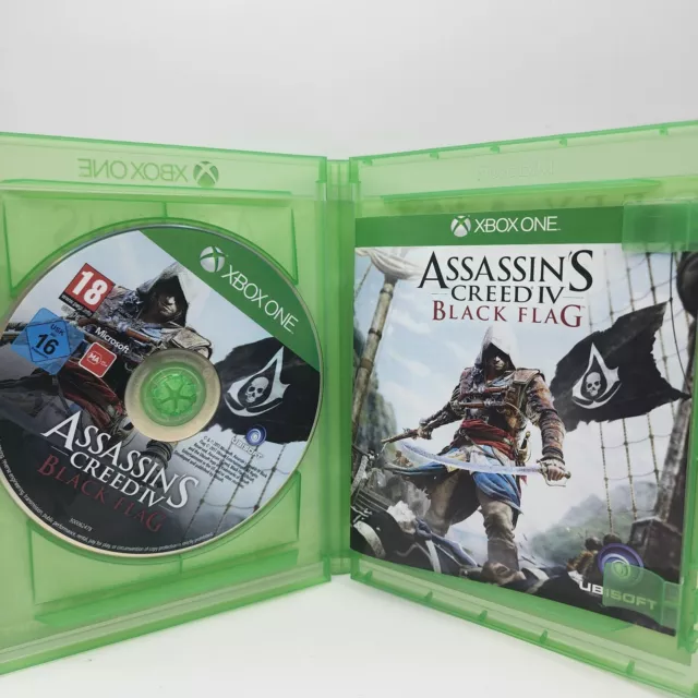 Assassins Creed 4 Black Flag Xbox One Special Edition Complete With Manual VGC 2