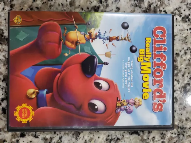 Clifford's Really Big Movie DVD 2004 Scholastic Entertainment 85393492823