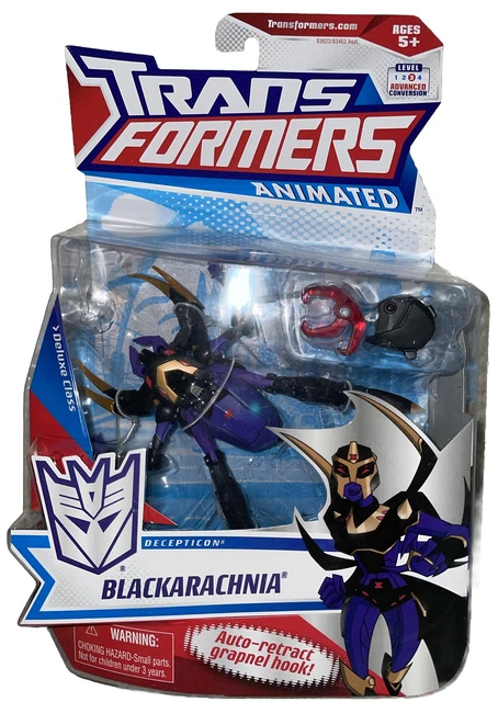 Transformers War For Cybertron Kingdom Deluxe Class Blackarachnia In Hand Images 418724