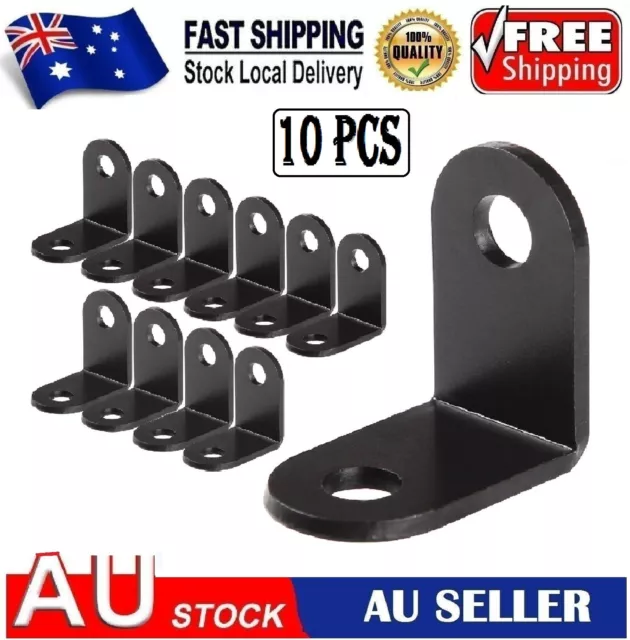 Right Angle Corner Brackets L Shape Brace Joint Fixing Chair Furniture Shelf AU