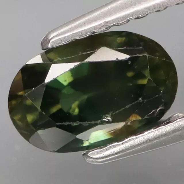 1.17Ct.Precious Gem Natural Blue Green UNHEATED Sapphire Africa Good Luster!