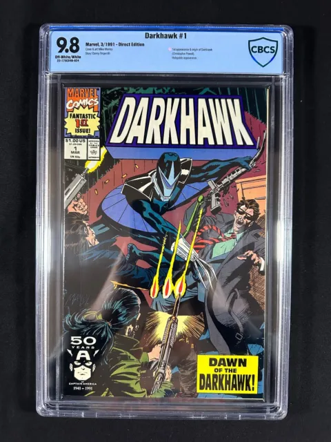 DARKHAWK #1 CBCS 9.8 / Marvel, 1991 / 1st Appearance & Origin of Darkhawk