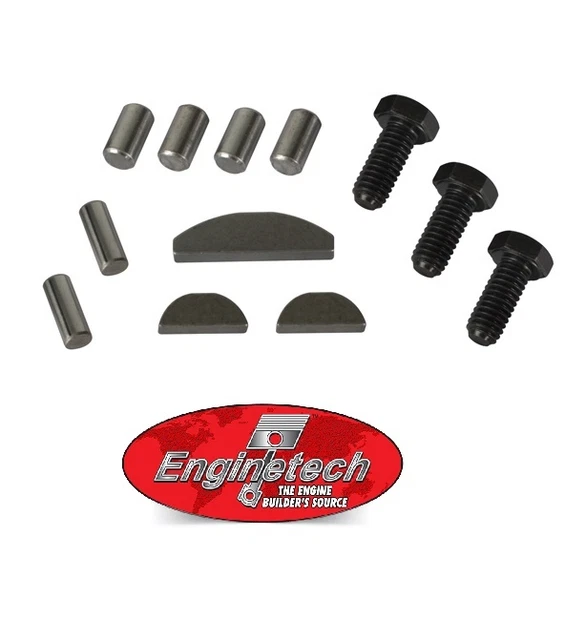HEAD DOWEL PINS Camshaft Bolts Crankshaft Key Chevrolet SBC 305 327