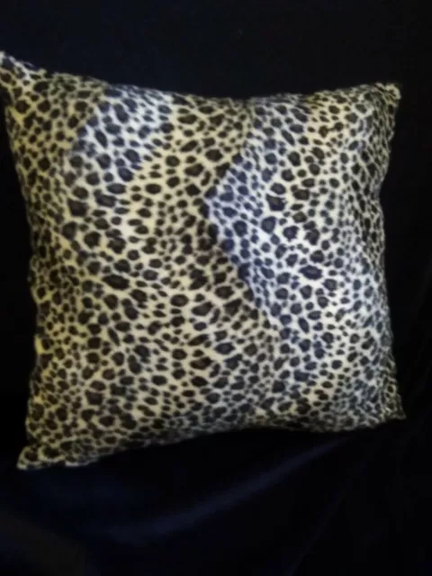 Leopard designer cushion cover 16"x16"square