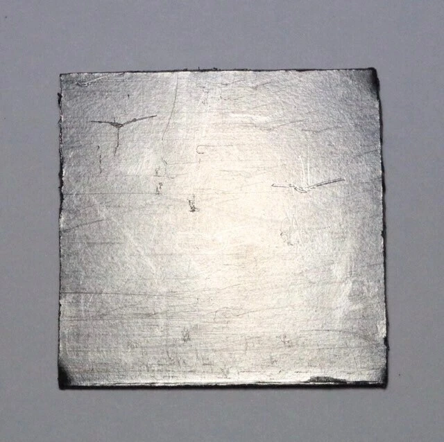GRAPHITE SHEET / Foil 99.99 Pure Element 6 C Chemistry Sample 2x2