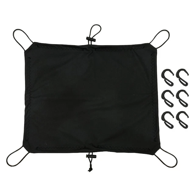 Waterproof Motorcycle ATV Trunk Seat Rear Rack Luggage Shelf Universal Cover Kit