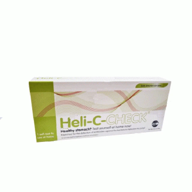 RAPID TEST KIT Helicobacter pylori Stomach HeliCCHECK Testresults in