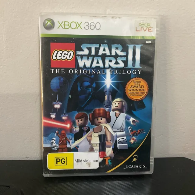 LEGO Star Wars II 2 The Original Trilogy Xbox 360 - PAL Manual Free Postage