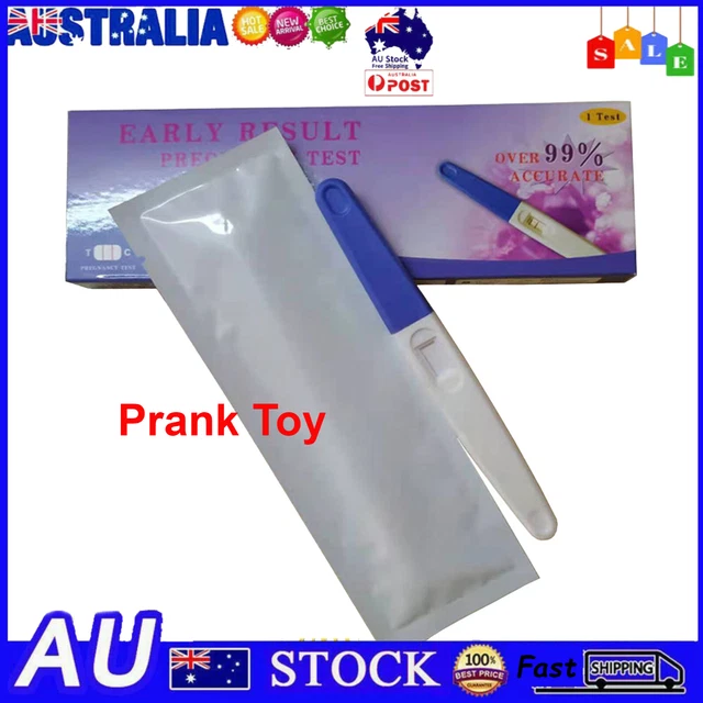 Fake Prank Toys Positive Test Kit Prank HCG Rapid Test 1-2PCS April Fools Day AU