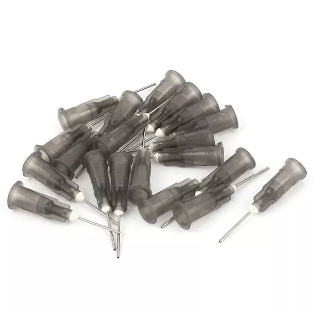 Plastique Colle Liquide Distribution Aiguilles 0.7mm Intér-Dia Pointes 20 Pièces