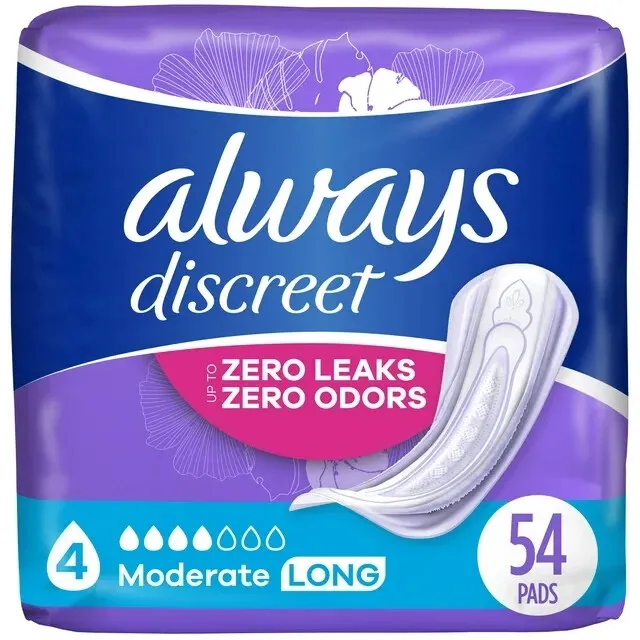 TOTAL DRY MODERATE pads extra plus $8.99 - PicClick