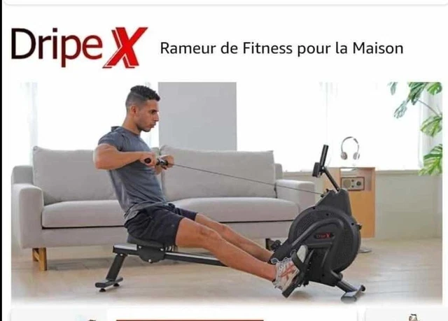 Rameur D'appartement HOMCOM Avec écran LCD - Fitness Et Cardio à La Maison