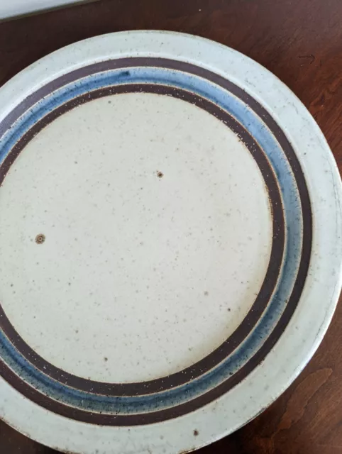 Otagiri Horizon Handcrafted Dinner Plate 10 1/2" Stoneware Japan