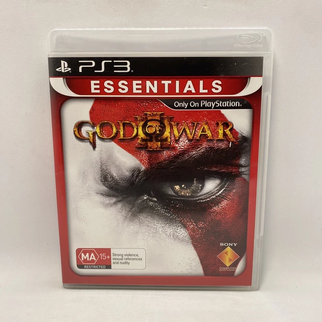 GOD OF WAR III 3 PS3 PlayStation Complete With Manual Free Tracked ...