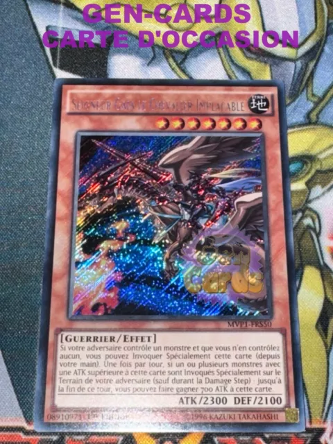 Occasion Carte Yu Gi Oh SEIGNEUR GAIA LE CHEVALIER IMPLACABLE MVP1-FRS50