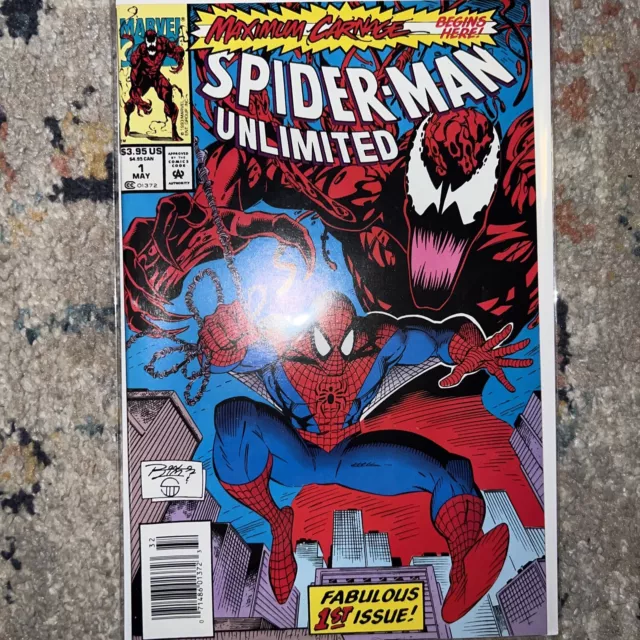 Spider-Man Unlimited 1 Newsstand Marvel Comics High Grade