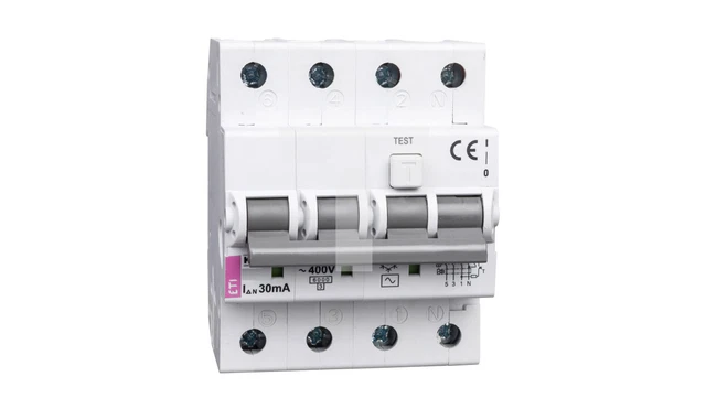 Interruptor de protección contra fallos 4P 32A B 0,03A tipo AC KZS-4M 002174007 /T2DE