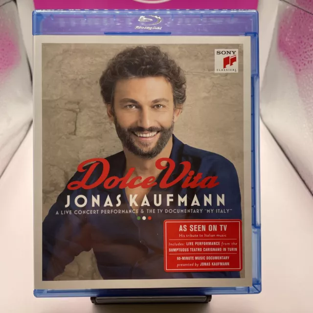 🇦🇺 JONAS KAUFMANN Dolce Vita Blu Ray Concert Music Live Performance  Region All $14.99 - PicClick AU