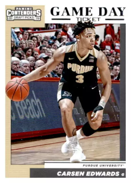 2019-20 Contenders Draft Picks Game Day Tickets #25 Grant Williams Volunteers