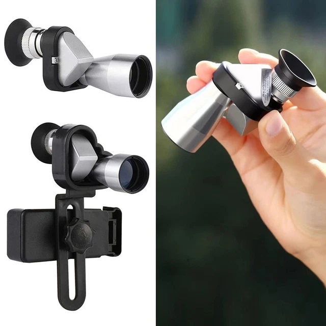 Mini telescopio de mano para exteriores de bolsillo de viaje mini 8x20 telescopio zoom monocular