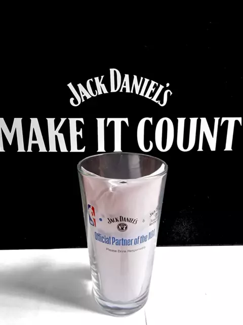 Brand New Official Jack Daniels NBA Pint And/or Shot Glass Bundle