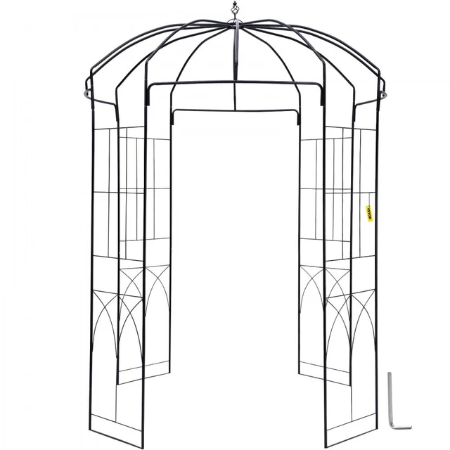 VEVOR PERGOLA DE tonnelle forme cage à oiseaux 9' x 6,6' jardin de VEVOR PERGOLA DE tonnelle forme cage à oiseaux 9' x 6,6' jardin de