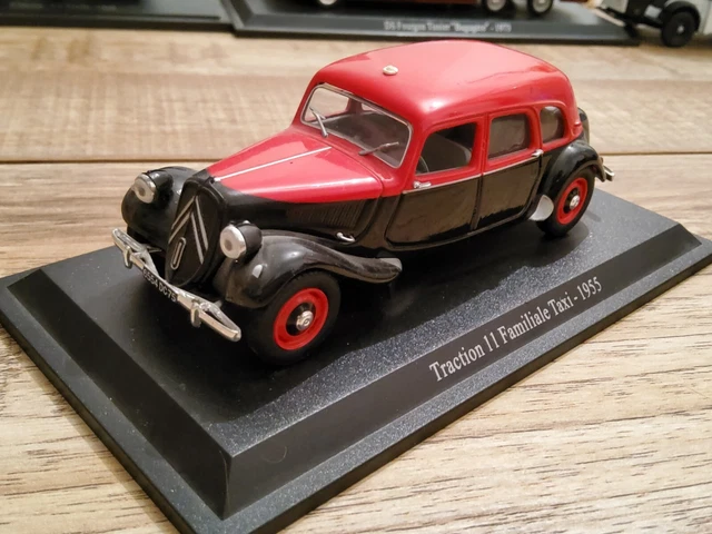 Citroën traction 11 familiale taxi 1955 1/43 norev eligor solido ixo