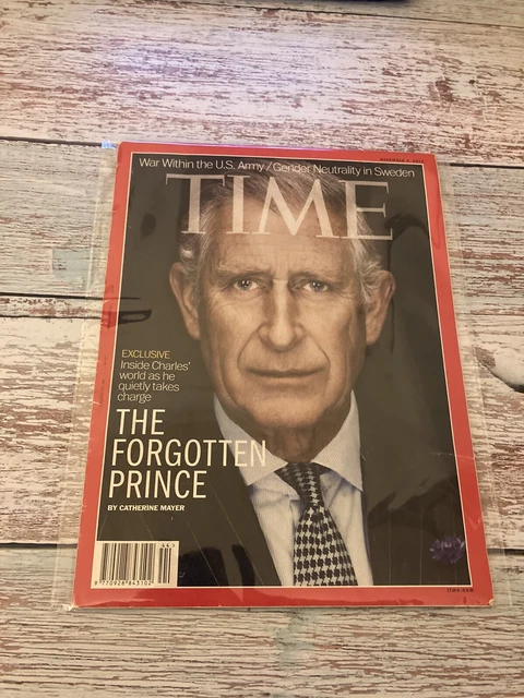 Prince Charles Cover Time Magazine - November 2013 King Charles
