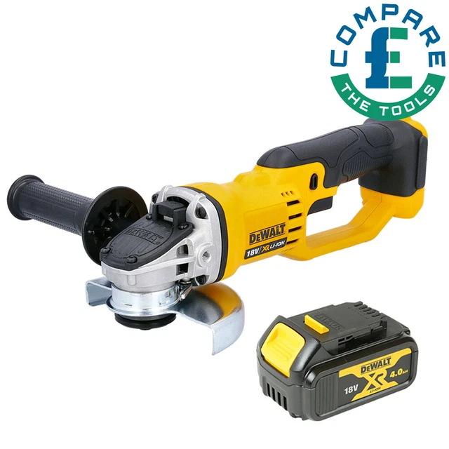 DEWALT DCG412P1 18V XR Cordless Grinder With 5.0Ah Battery