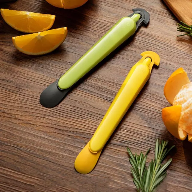 1/3X Orange Peeling Tool, Plastic Fruit Peeler, Fruit Tool, Flesh I3R3