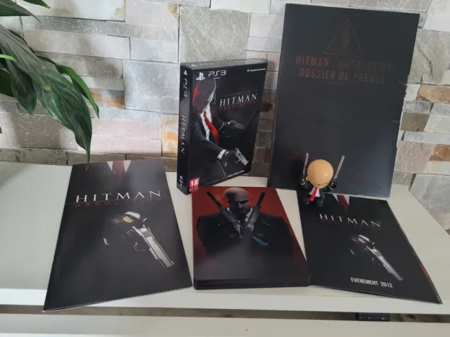 Hitman Absolution Professional Edition Press Kit Collector Steelbook PS3 PAL FR