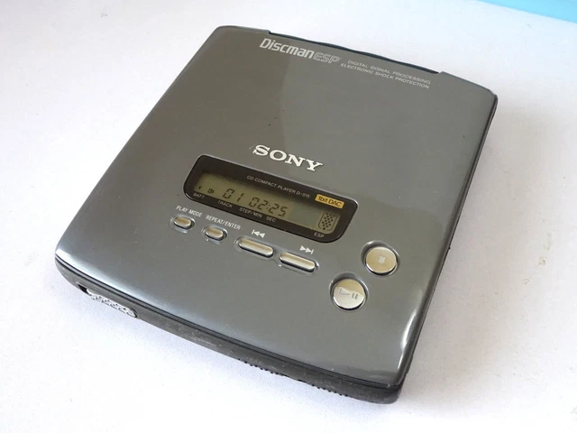 SONY ソニー D-515 ディスクマン ポータブルCDプレーヤー 動作確認済み