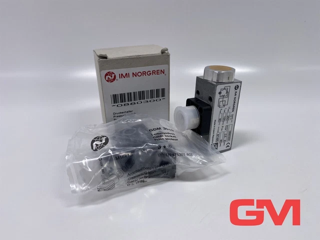 IMI NORGREN ELEKTROMECHANISCHER Pressure Switch 0880300 0,5 -8bar $178. ...