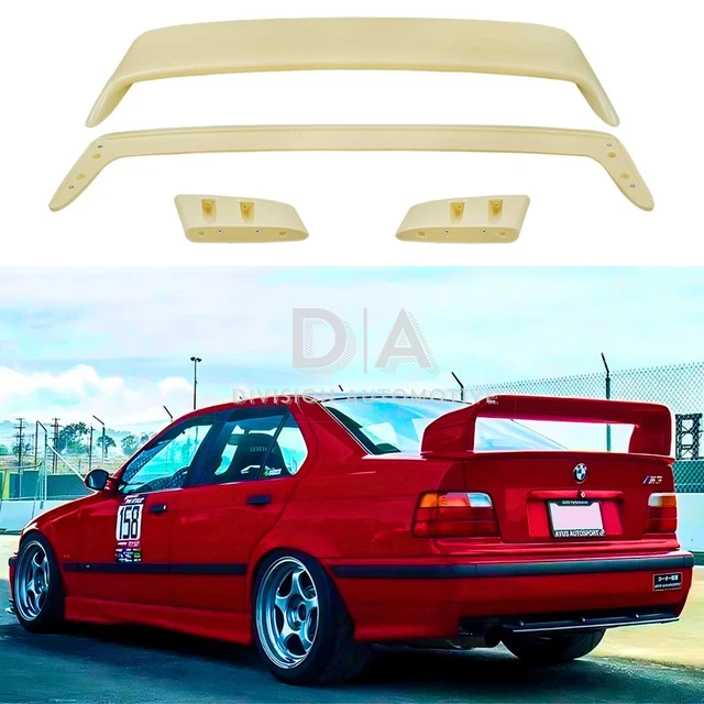 BMW 3 SERIES M3 E36 Gt Gtr Rear Boot Spoiler Wing Lip Splitter Primer
