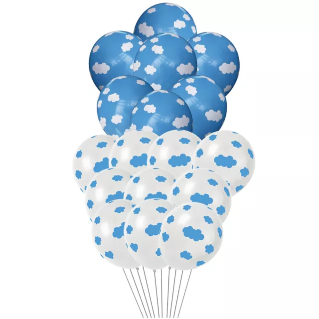 CIEL BLEU NUAGES Ballon Ballons En Aluminium Pour Baby Shower De Fête ...