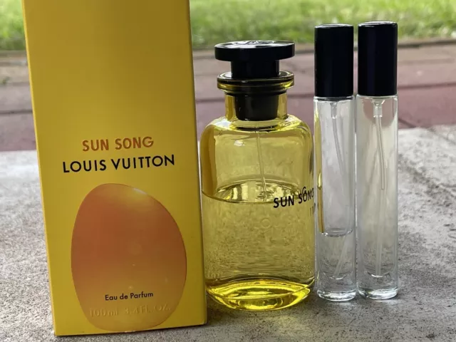Louis Vuitton Sun Song 3.4 oz 100 ml Louis Vuitton Au Hasard 3.4 oz 100 ml