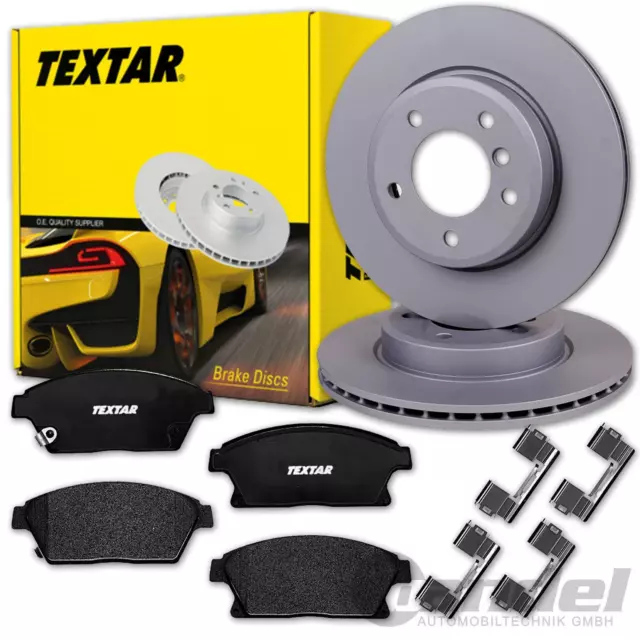 TEXTAR BREMSSCHEIBEN 300mm + BELÄGE VORNE passend für OPEL ASTRA J + ZAFIRA C