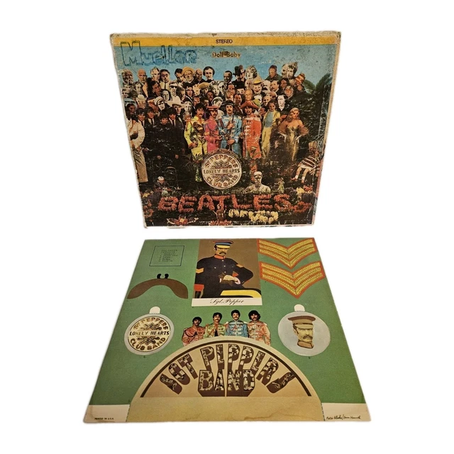 BEATLES SGT. PEPPER'S LONELY HEARTS CLUB BAND APPLE AP8163