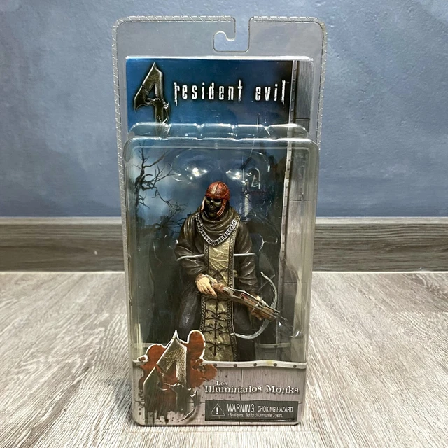 開封品 正規品 NECA バイオハザード ロス・イルミナドス Monks 骸骨 NECA Resident Evil 4 Los Illuminados Monk w/Skull and