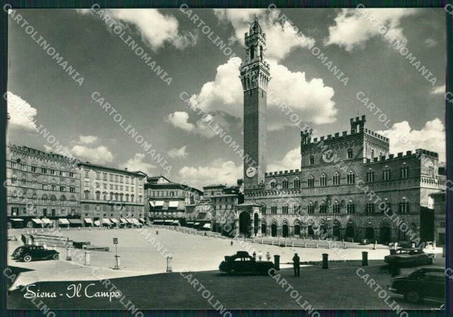 Siena Città Auto Foto FG cartolina KV7991
