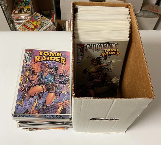TOMB RAIDER #1-50 #1-18 FULL RUNS LOT OF (110) COMICS Adam Hughes Avg NM/M 9.8